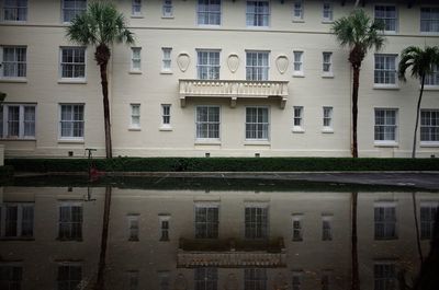 Residential buildings in city