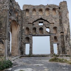 Old ruins of historical building