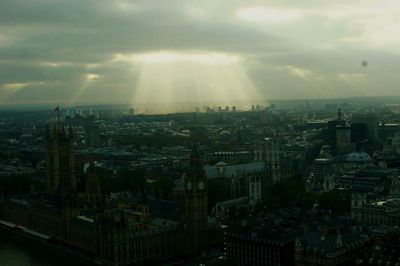 Aerial view of cityscape