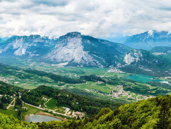 Valley in the italian alps