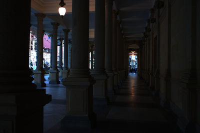 Corridor of building