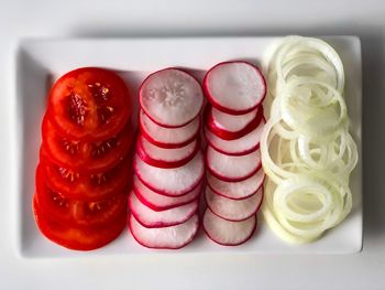 Close-up of multi colored candies on table