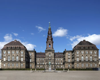 Christiansborg palace in copenhagen, denmark.