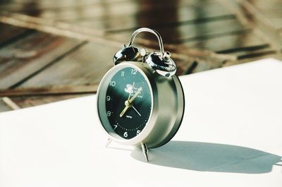 Close-up of clock
