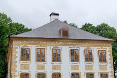 Low angle view of building against sky