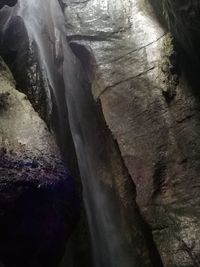 Low angle view of cave
