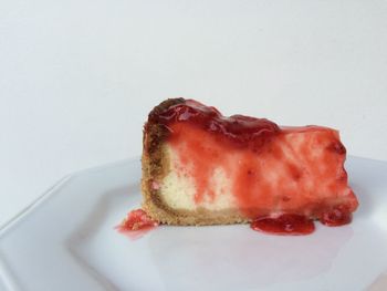 Close-up of bread in plate