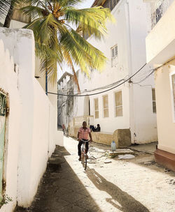 Bicycle riding in zanzibar 