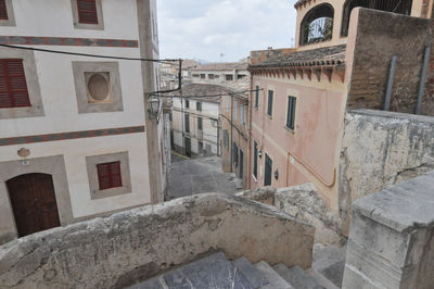 Low angle view of old building