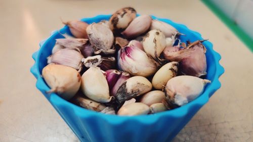 Close-up of garlic