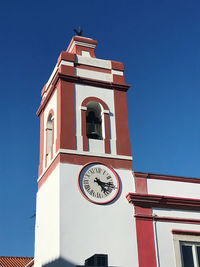 Bell of the old building of the town hall of grândola in portugal