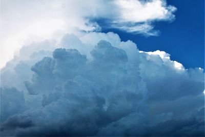 Full frame shot of cloudscape