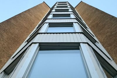 Low angle view of modern building