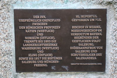 commemorative plaque