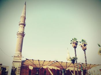 Low angle view of building against sky