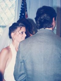 Portrait of young woman