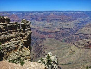 Scenic view of grand canyon national park against sky