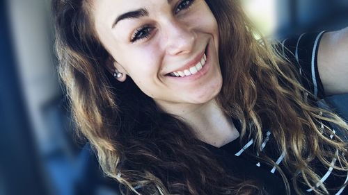 Portrait of young woman