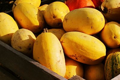 High angle view of fruits