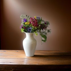 Close-up of vase on table