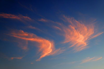 Low angle view of sky