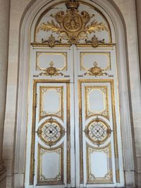 Close-up of ornate door