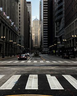 View of city street