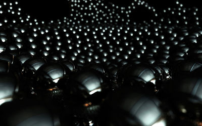 Close-up of illuminated electric lights