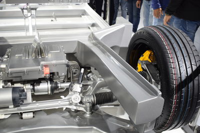 Close-up of car
