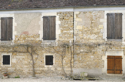 Exterior of old building