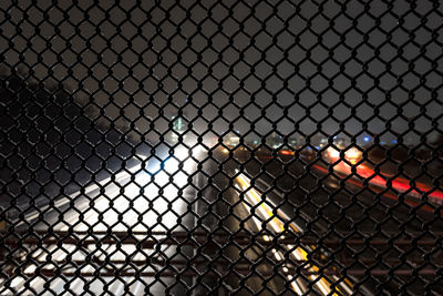 Full frame shot of chainlink fence