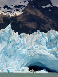 Scenic view of glacier