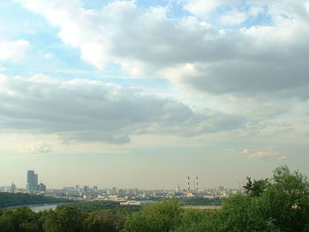 Cityscape against sky