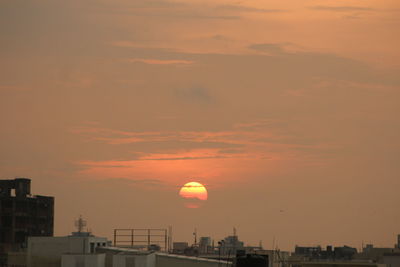 Sun shining through clouds