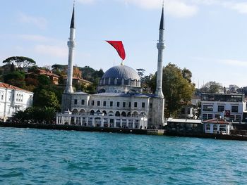 View of buildings at waterfront