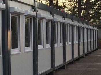 Row of railroad station