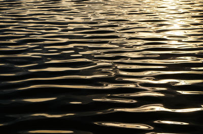 Full frame shot of rippled water