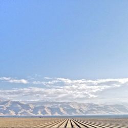 Scenic view of blue sky