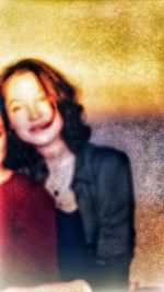 Portrait of woman smiling