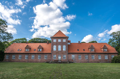 Main building at manor house hald hovedgaard