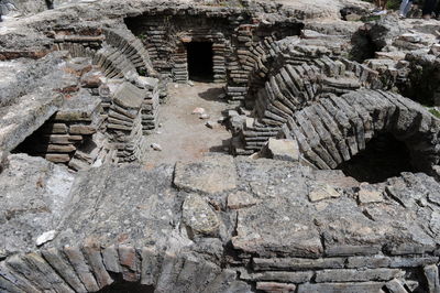 View of old ruins