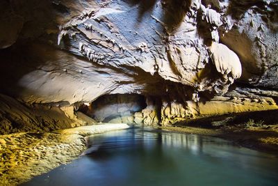 Scenic view of cave