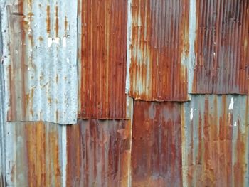 Full frame shot of weathered wall