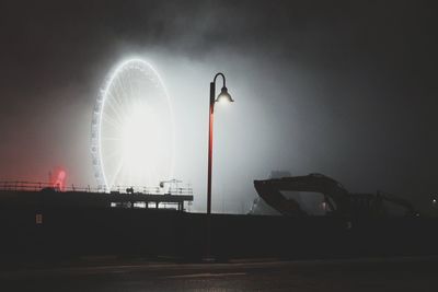 Ferris wheel against sky