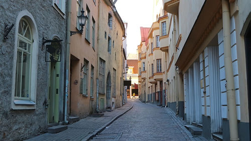 Tallinn old town, estonia