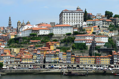 View of buildings in city