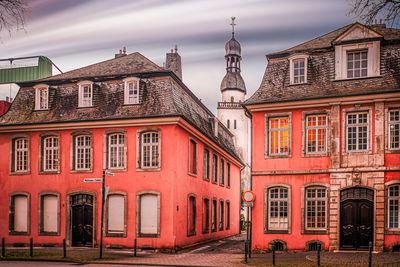 Low angle view of old building