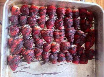 Close-up of strawberries