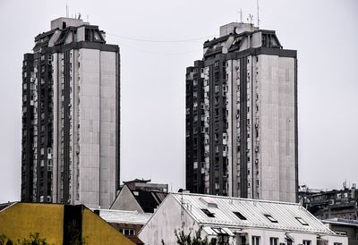 Low angle view of building against sky