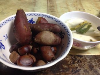 Close-up of food in bowl